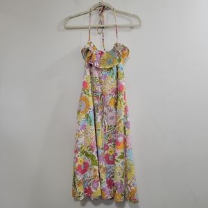 Liberty of London floral printed mini dress XS